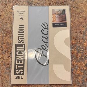 Peace Stencil Kit